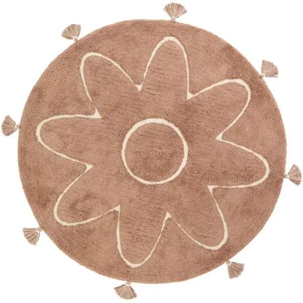 Nattiot YVA Childrens Bohemian Rug - 110 diameter