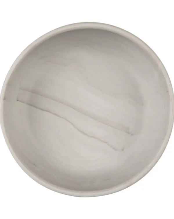 Eeveve Silicone Bowl (Small) - Marble Cloudy Grey 2