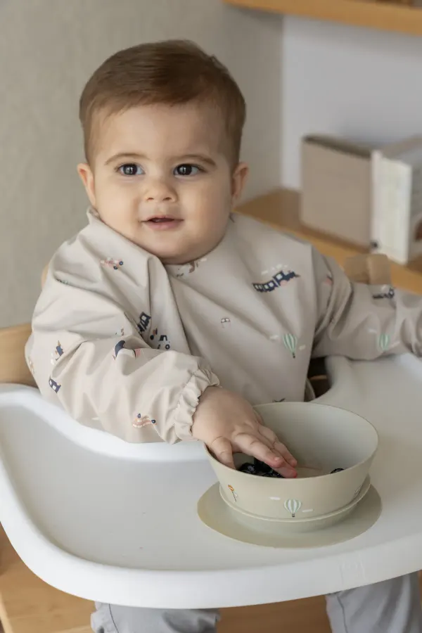 Citron Long Sleeve Bib - Vehicles 2
