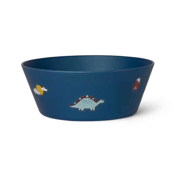 CITRON Bio Based Tableware 5 - piece set - Blue Dino 2