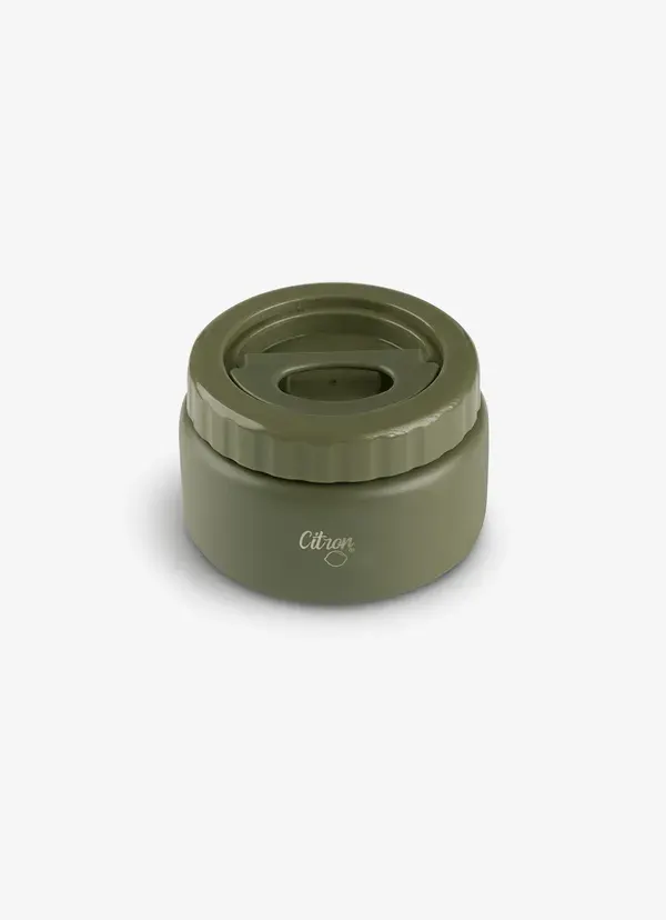 CITRON Insulated Food Jar 250ml - Green Khaki