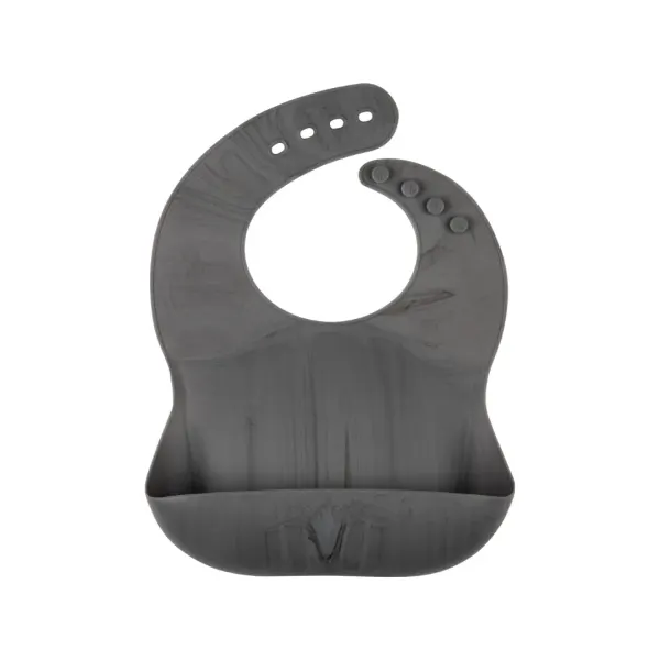 Eeveve Silicone Bib Marble Granite Grey