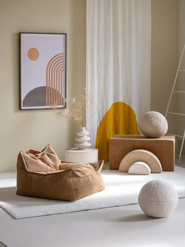 Wigiwama Beanbag Chair - Toffee 2