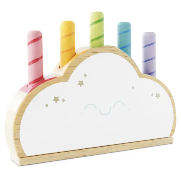 Rainbow Cloud Pop-Up Toy