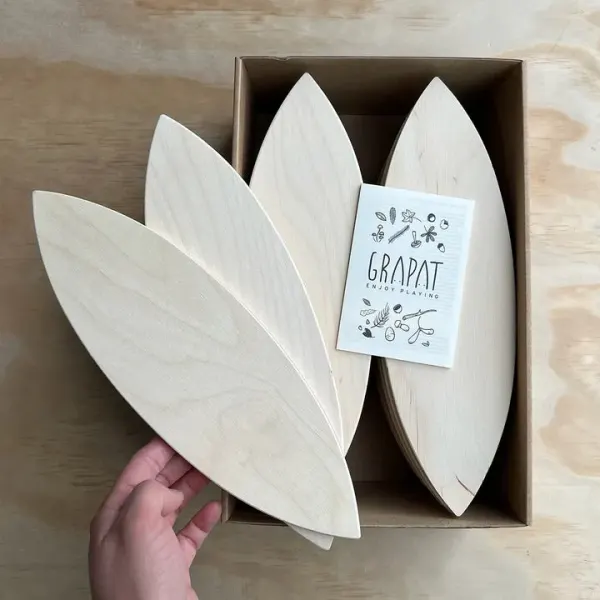 Grapat Wooden Birchwood - Petals Building Platform 2