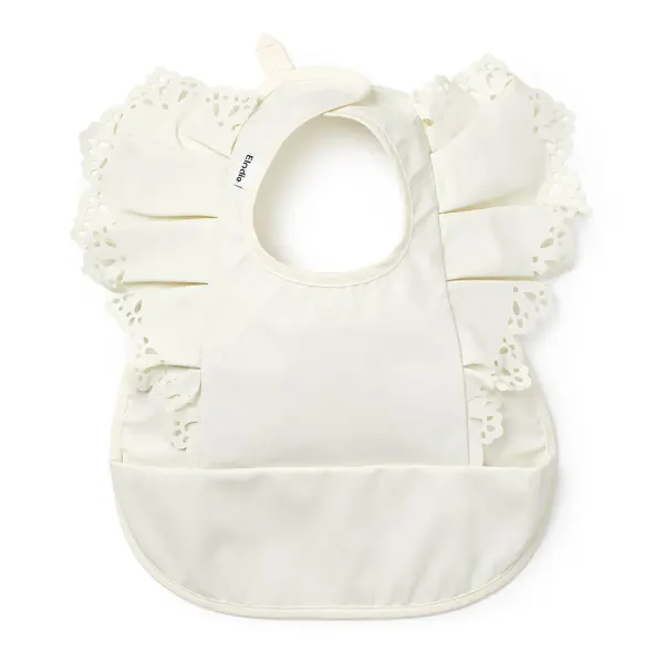 ELODIE - Baby Bib - Vanilla White ELODIE - Baby Bib - Vanilla White