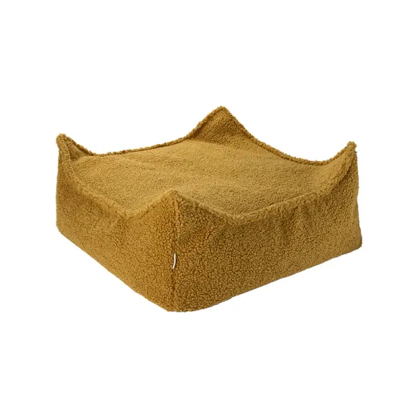 Wigiwama Ottoman - Teddy Boucle Maple