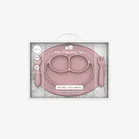ezpz Mini Feeding set in Indigo 2