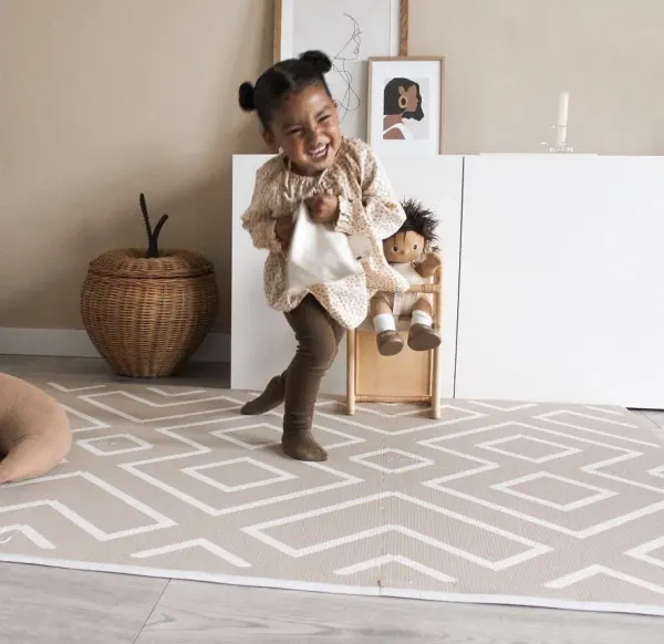 Eeveve Playmat - Desert Sand Modern Blocks Foam Puzzle 2