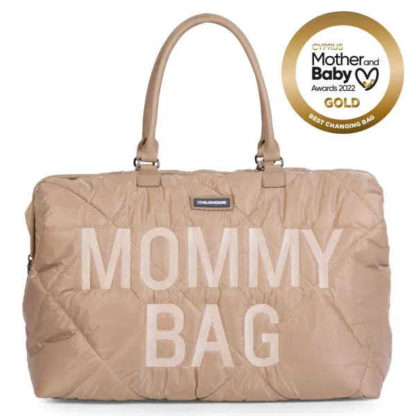 Childhome - Mommy Bag Nursery Bag - Puffered - Beige