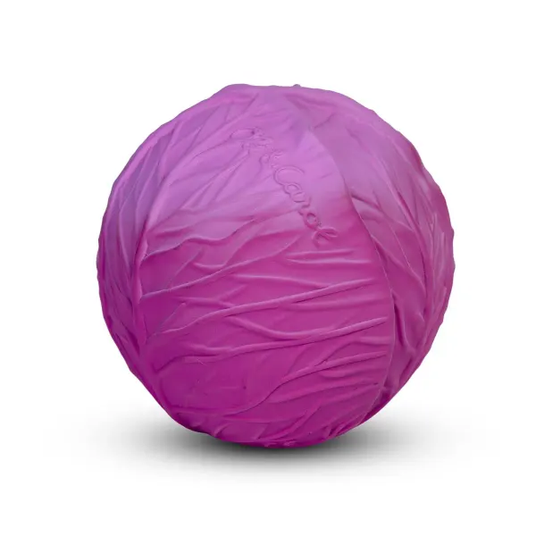 Oli & Carol Purple Cabbage Sensorial Ball, Baby Teether & Bath Toy