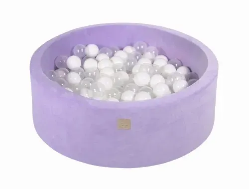 MeowBaby® Lilac Dreams Round Ball Pit + 200 balls