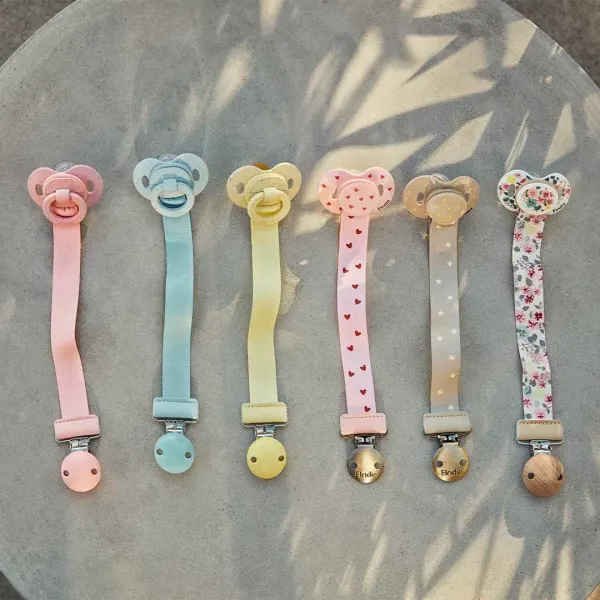 ELODIE - Pacifier Clip - Lemon Sprinkles 2