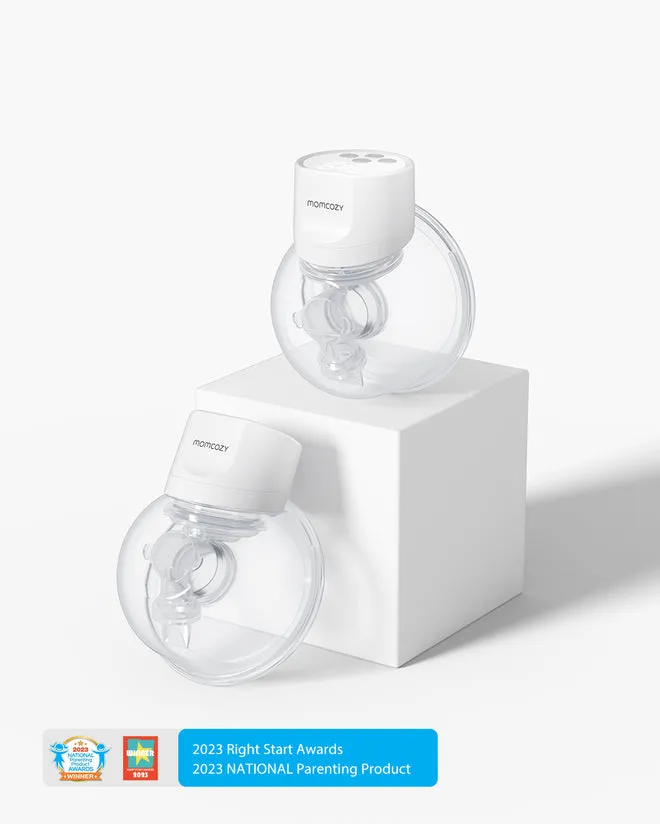 MOMCOZY S9 Pro Wearable Breast Pump - Double Pack (Grey) MOMCOZY S9 Pro Wearable Breast Pump - Double Pack (Grey)