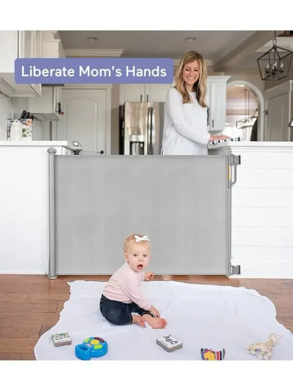 Momcozy Retractable Baby Gate 2 Momcozy Retractable Baby Gate 2