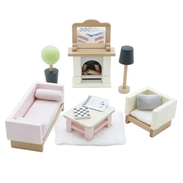 Le Toy Van Dollhouse Sitting Room - Furniture Set