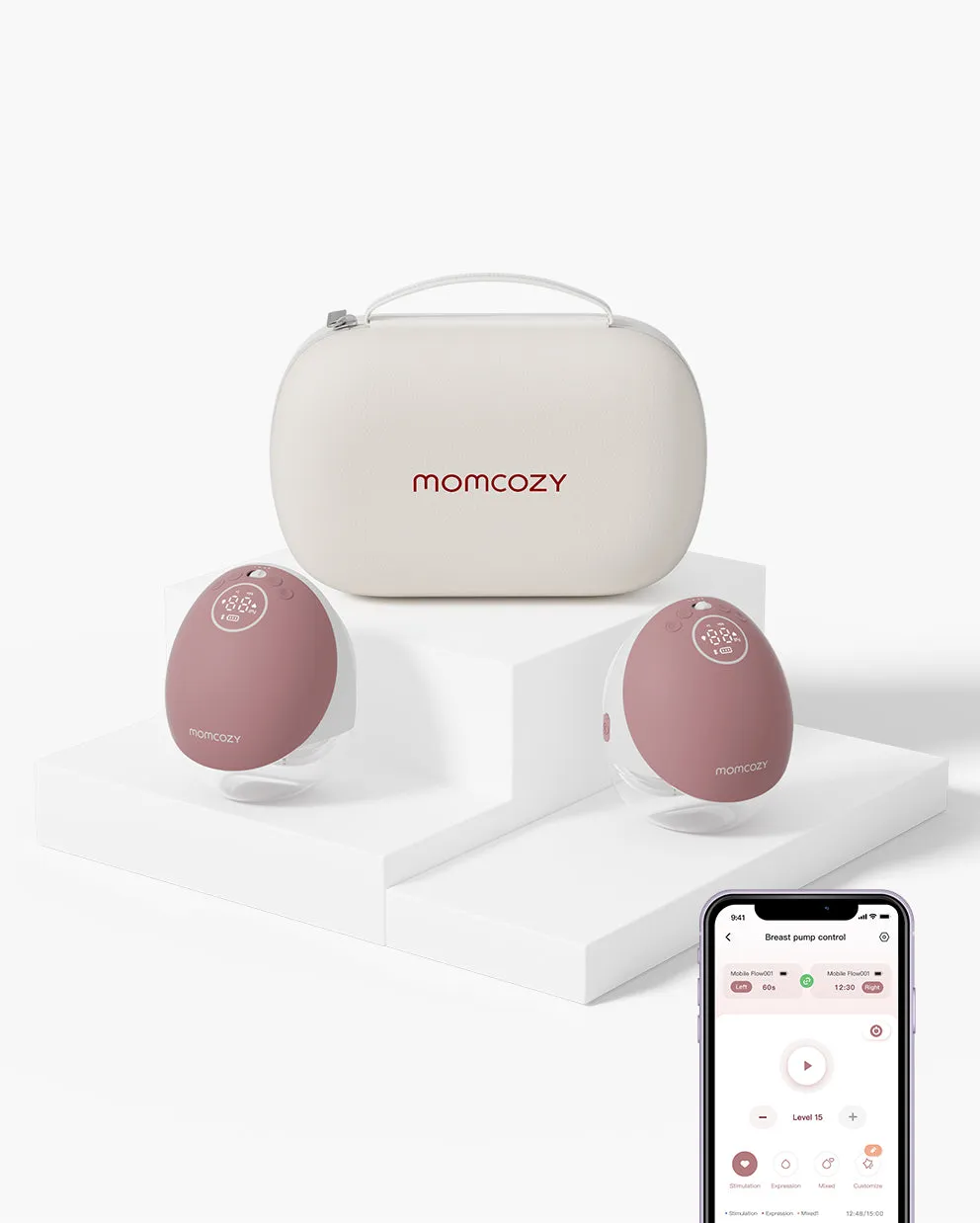 Momcozy Mobile Flow™ Hands-Free Breast Pump | M9 Momcozy Mobile Flow™ Hands-Free Breast Pump | M9