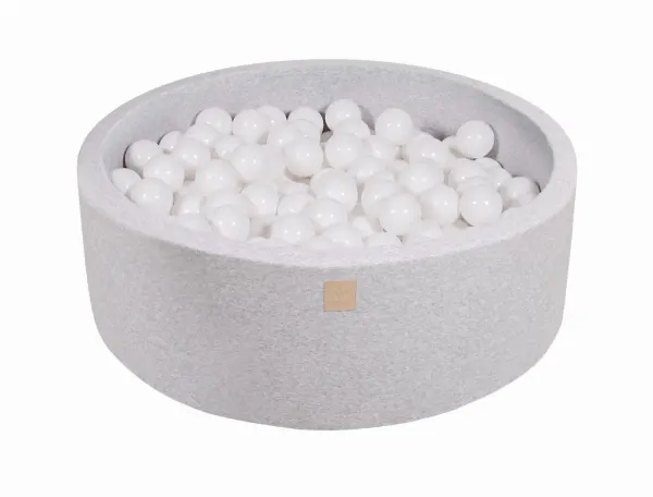 MeowBaby® Cotton Cloud Round Ball Pit + 200 balls