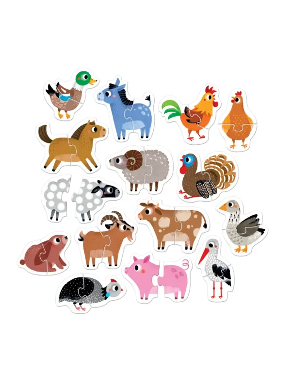 Banana Panda Progressive Puzzles - Farm Animals 2
