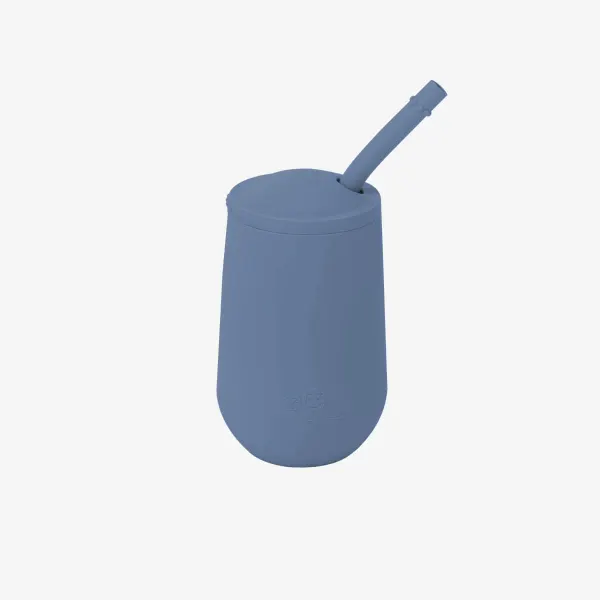 ezpz Happy Toddler Cup + Straw System - Indigo