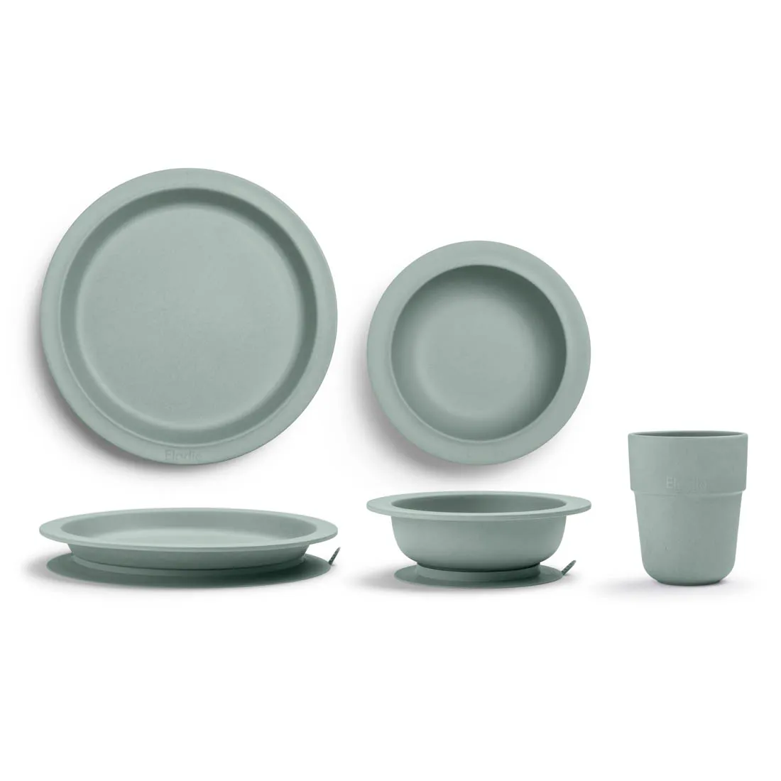 ELODIE - 3-piece Dinner Set - Pebble Green ELODIE - 3-piece Dinner Set - Pebble Green