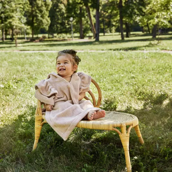 ELODIE - Bath Poncho Powder Pink 2