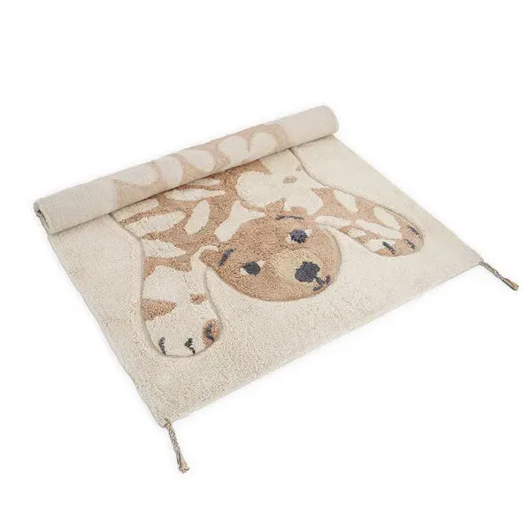 Nattiot Lovebear Machine Washable Cotton Children's Rug 2