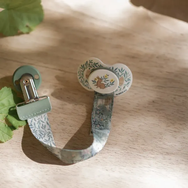 ELODIE - Pacifier Clip Wood - Owl & Willow 2