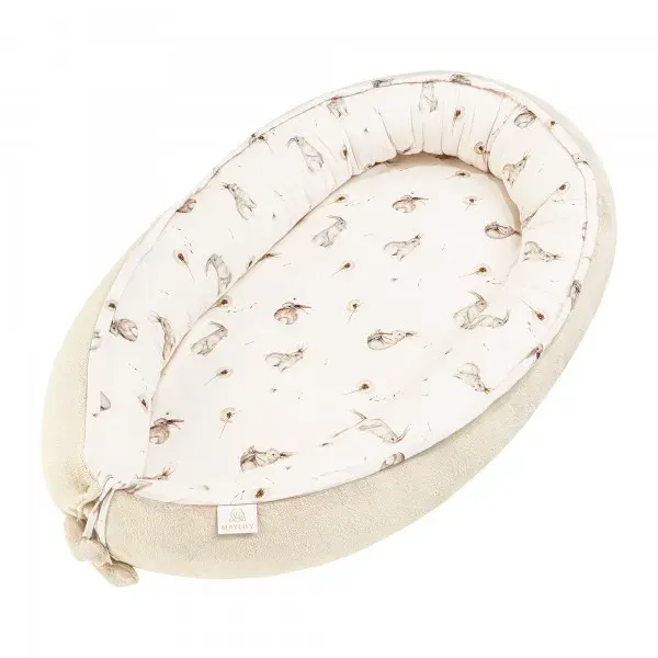 MAYLILY Premium Bamboo Baby Nest - Bunnies