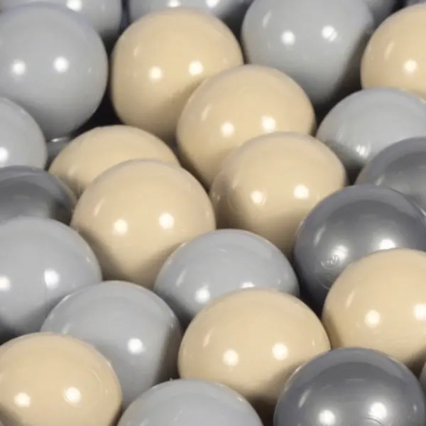 MeowBaby® Marsala Velvet Round Ball Pit + 200 balls 2