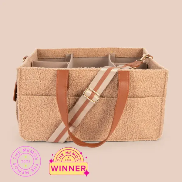 Bunnie Caddie: Teddy Tan | the Luxurious Nappy Caddie 2