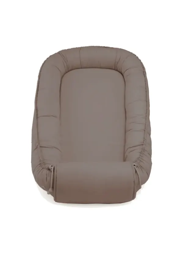 Vanilla Copenhagen Organic Baby Nest - Wood Chocolate