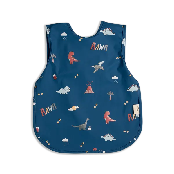 Citron Sleeveless Bib - Blue Dino