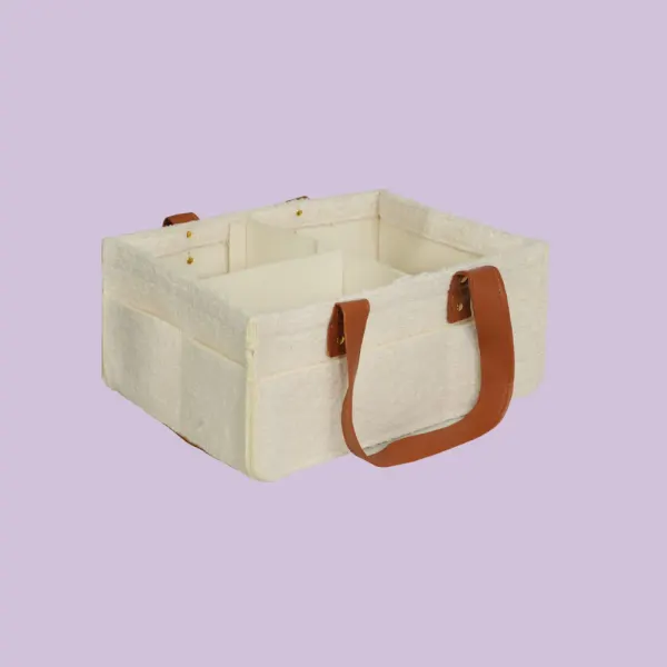 Bunnie Caddie MINI : Teddy White