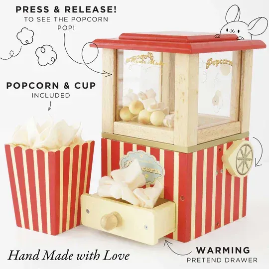Popcorn Machine with Kernels & Popcorn 2