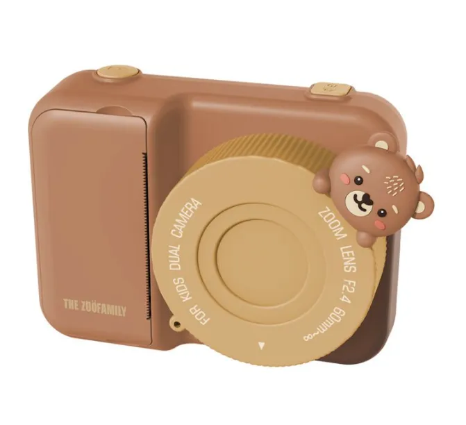 The ZooFamily - Bear - Instant Print Camera The ZooFamily - Bear - Instant Print Camera