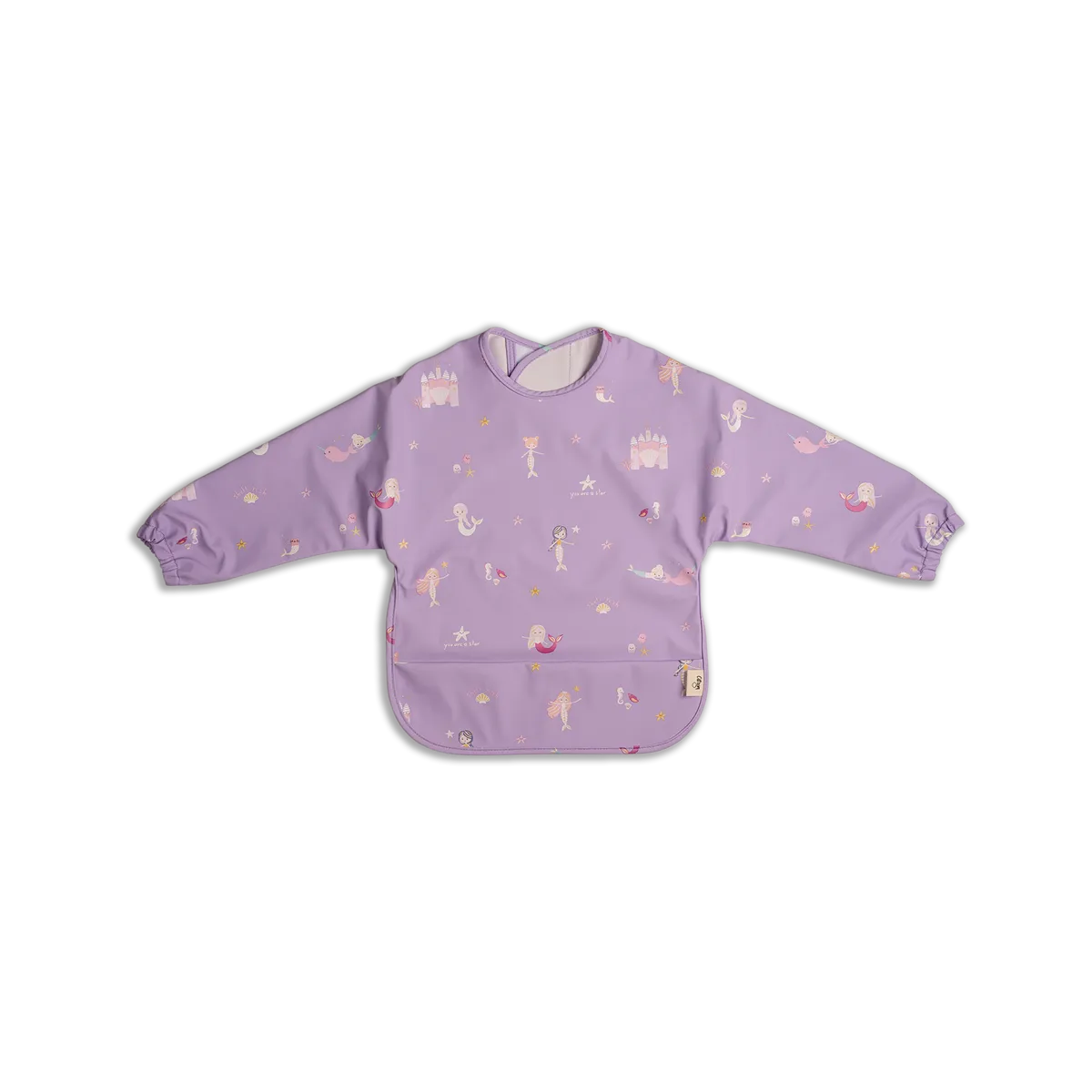 Citron Long Sleeve Bib - Mermaid Citron Long Sleeve Bib - Mermaid