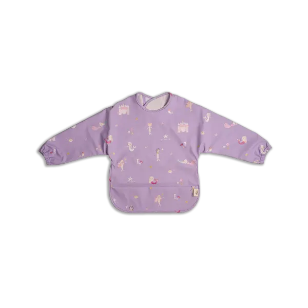 Citron Long Sleeve Bib - Mermaid