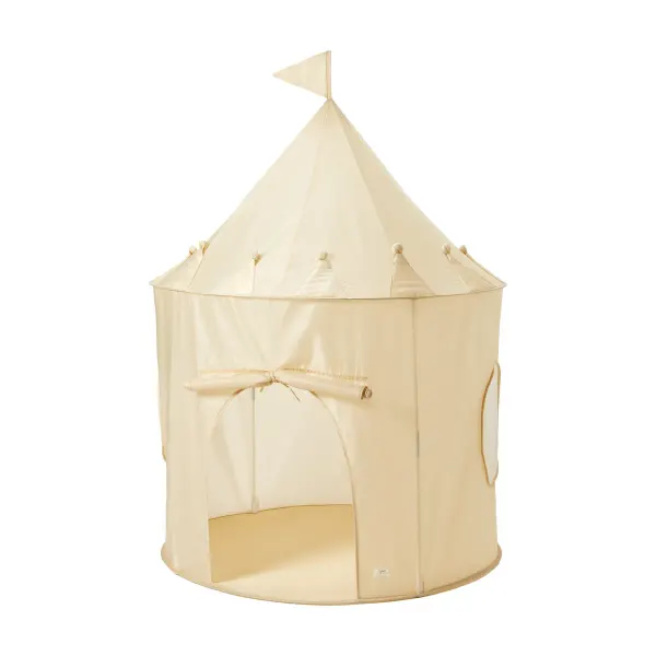 3 sprouts cream recycled fabric play tent