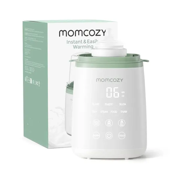 Momcozy - 6-in-1 Fast Baby Bottle Warmer (Instant & Easy) (MW01)