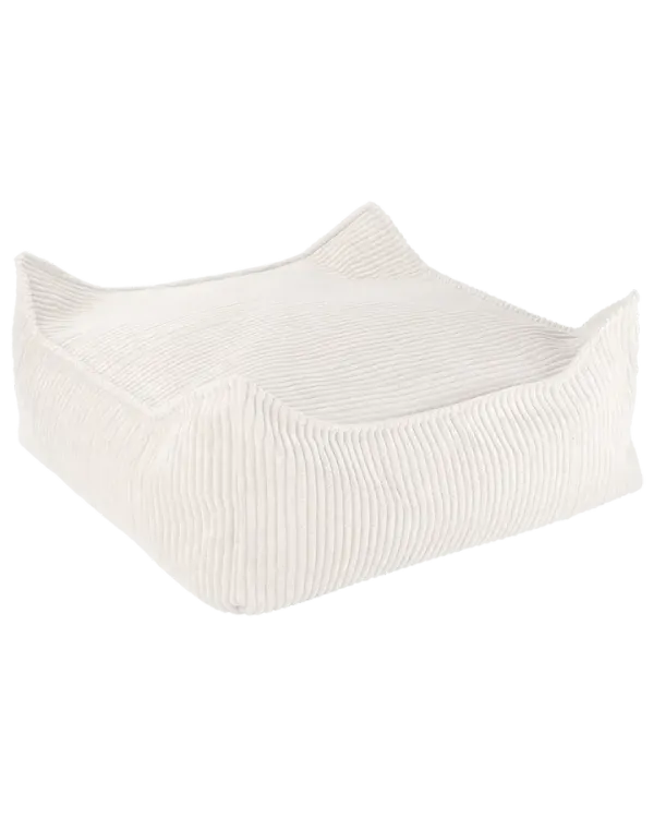 Wigiwama Ottoman - Marshmallow Corduroy