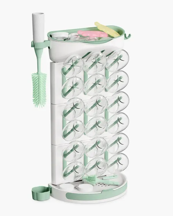 Momcozy Larger Bottle Drying Rack for 18 Bottles