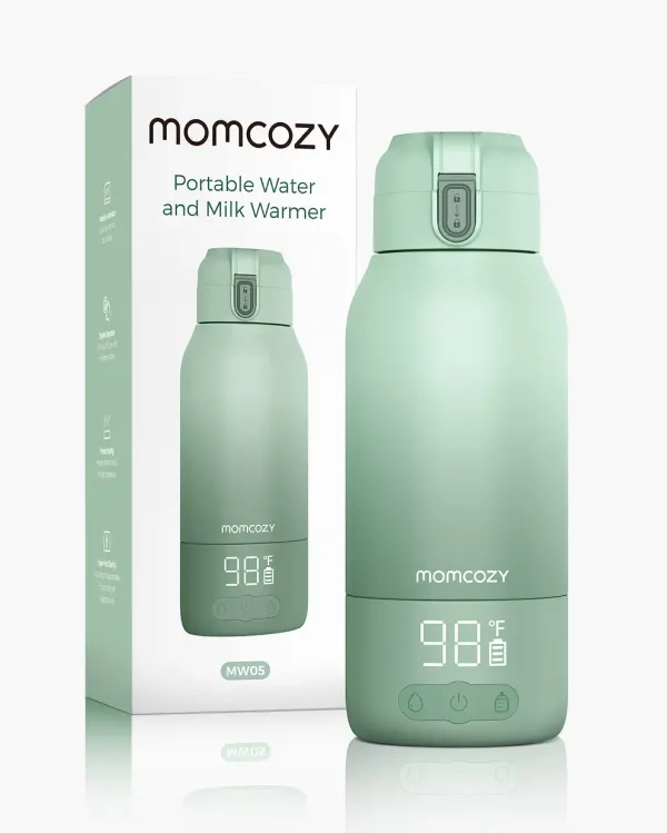 Momcozy Superfast Portable Breast Milk & Water Warmer for Travel (MW05)