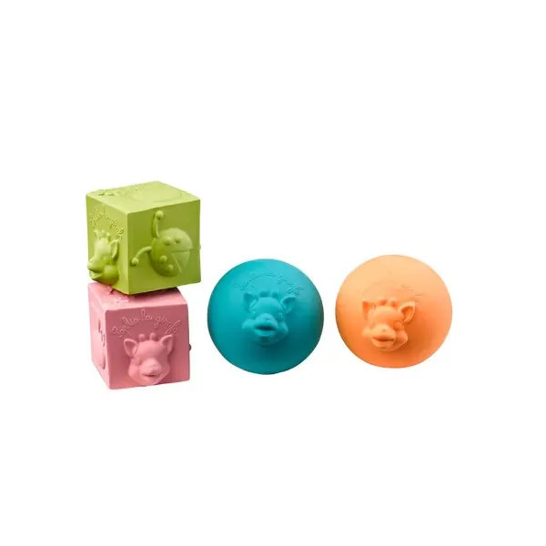 Sophie la girafe® colorful cubes so pure bath toy 2