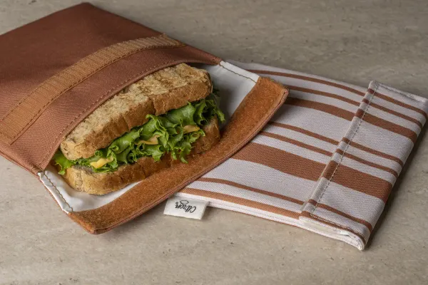 CITRON Reusable Sandwich Bag - Set of 2 - Ballerina 2