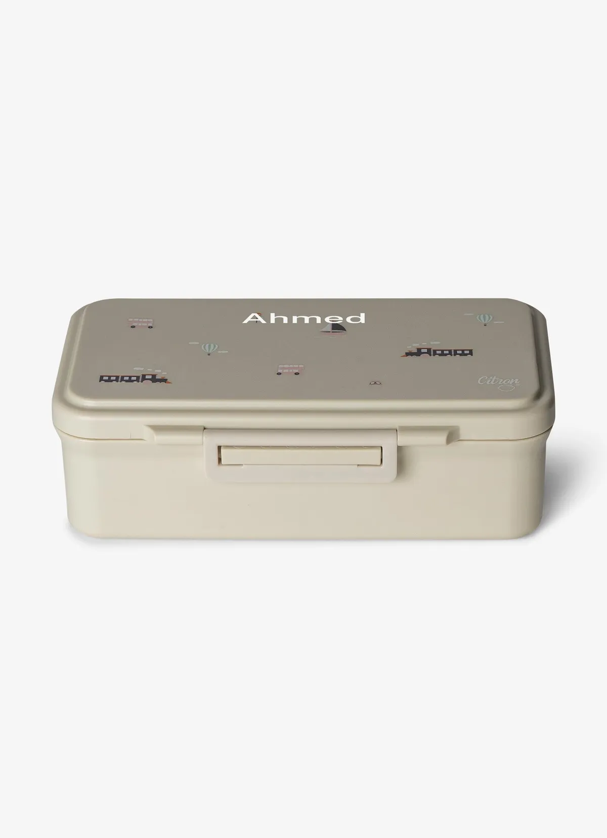 CITRON Rectangle Lunchbox - Vehicles CITRON Rectangle Lunchbox - Vehicles