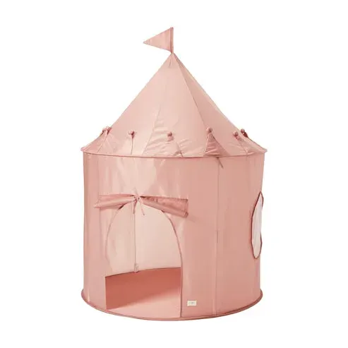 3 sprouts Pink recycled fabric play tent