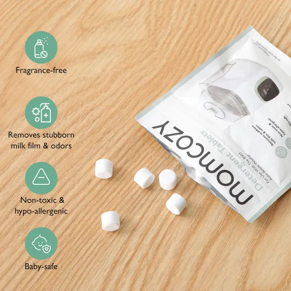 Momcozy - Washing Block for KleanPal Pro Bottle Washer, 120 Tablets 2