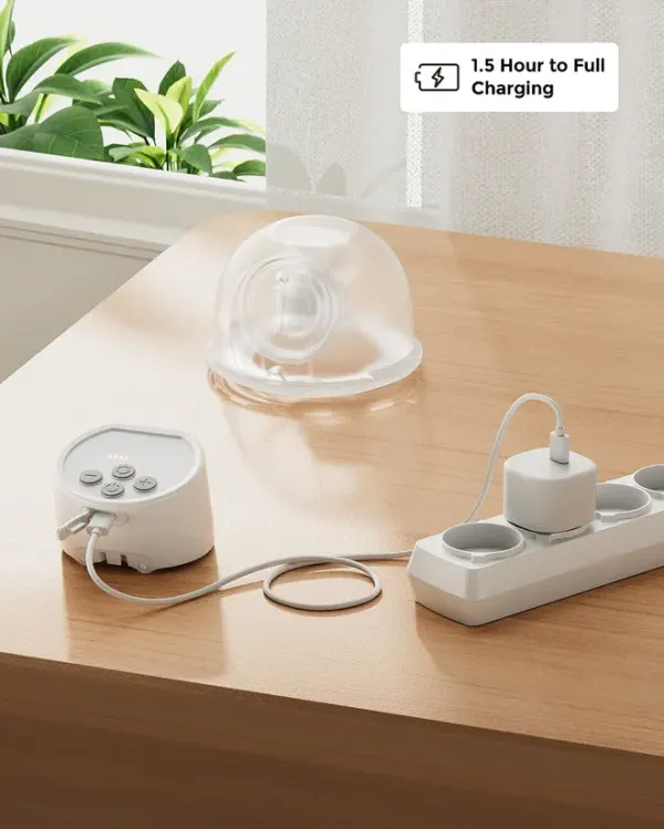 MOMCOZY S12 Pro Wearable Breast Pump - Double Pack (White) 2