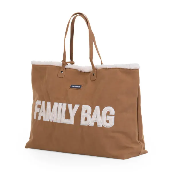 Childhome Family Nursery Bag Suede Look 2